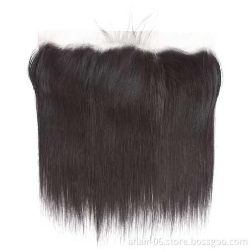 10A Nature Color 13*4 Lace Frontal Straight/Body Wave In Stock ,10-20 Inch,100% Human Hair,Very Hot Sell
